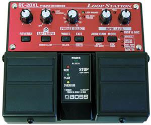 Boss RC-20XL Phase recorder Loop Station - digitál