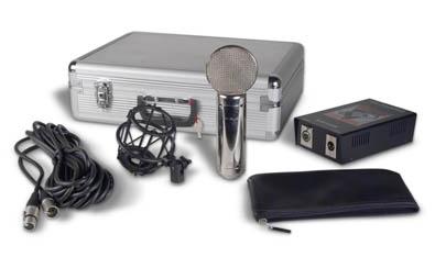 M-Audio Sputnik - kondenzátorový mikrofon s lampovým předzesilovačem