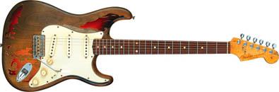 Fender Rory Gallagher Tribute Stratocaster - přesná replika kytary irského hudebníka