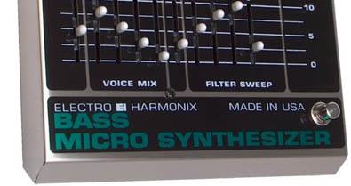 EH Bass Micro Synthesizer  - obnovená edice legendárního analog synthesizéru