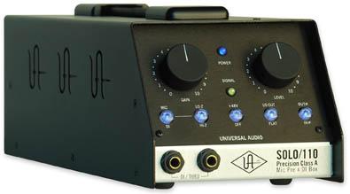 Universal AudioSolo/110 - jednokanálový jakostní univerzální předzesilovač