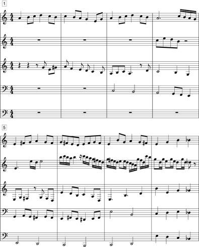 Základy z hudební nauky v otázkách a odpovědích - Téma č. 11: Další témata (1. díl) - Kontrapunkt