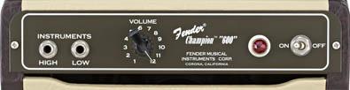 Fender Champion 600 - kombo velikosti basketbalového míče