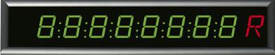 Punchlight Universal Studio Display 2 - displej zobrazozující libovolné časové údaje z Transport baru 