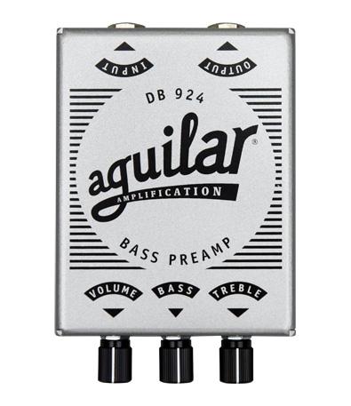 Aguilar DB 924 - elegantní střibrnočerný pre-amp