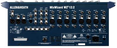 Allen & Heath MixWizard WZ3 12:2 - dvanáctikanálový analogový mixpult rackové šířky