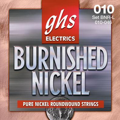GHS Burnished - niklové stuny pro elektrickou kytaru