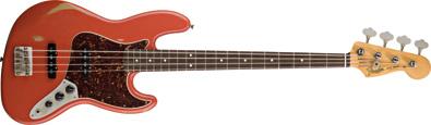 Fender Road Worn 60’s Jazz Bass - nástroj ve stylu Fender Jazz Bass z šedesátých let