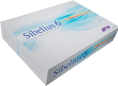 Sibelius 6 - modrá krabice zbělala...