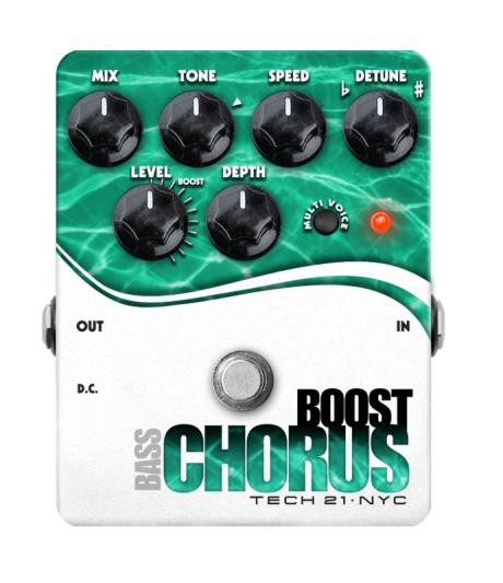 Tech 21 Boost Chorus Bass - ... a jejich basového bratříčka