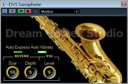 Freeware - DVS Saxophone, "Felix“ v krabičce