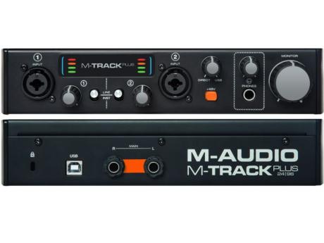 M-Audio M-Track Plus mkII - druhá generace známé USB zvukové karty