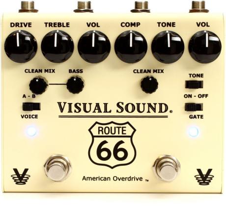 Visual Sound Route 66 V3 - kompresor a overdrive