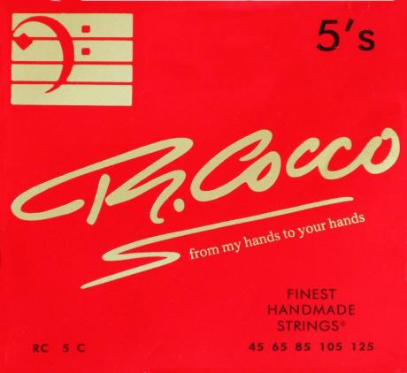 R. Cocco 5C - baskytarové struny