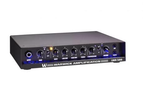Warwick LWA 500 s boxy WCA 112 LW, WCA 115 LW - zesilovač ultralehké koncepce