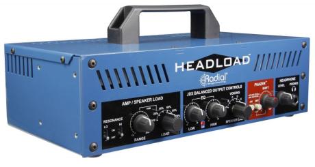 Radial Headload V8 - kombinace kytarového direct boxu s výkonovou brzdou