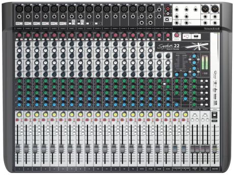 Soundcraft Signature 22 MTK - mixážní pult s možností nahrávání přes USB do počítače