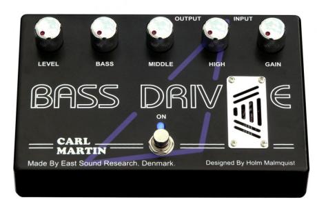 Carl Martin Bass Drive - overdrive a pre-amp pro baskytaru