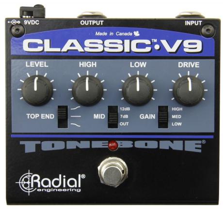 Radial Classic V9 - overdrive/distortion