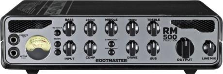 Ashdown Rootmaster RM-500-EVO a RM-410T-EVO - precizní zesilovač pro baskytaru a pětisetwattový baskytarový box