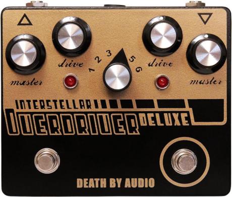Death By Audio Interstellar Overdriver Deluxe - overdrive pro elektrickou kytaru nebo baskytaru