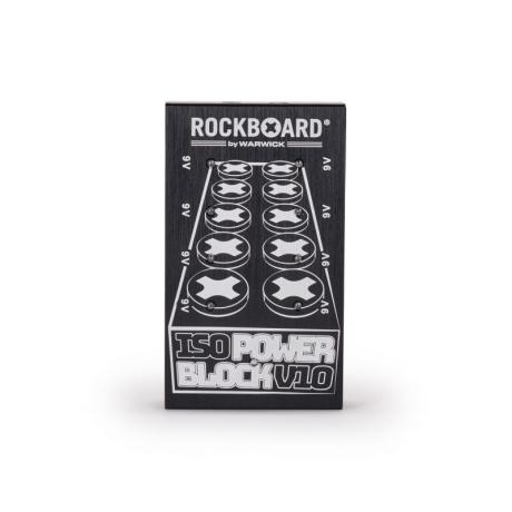 Rockboard ISO Power Block V10 - desateronásobný napáječ kytarových krabiček 