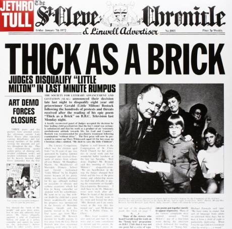 Top 10 artrockových desek Vítězslava Štefla - Jethro Tull - Thick as a Brick